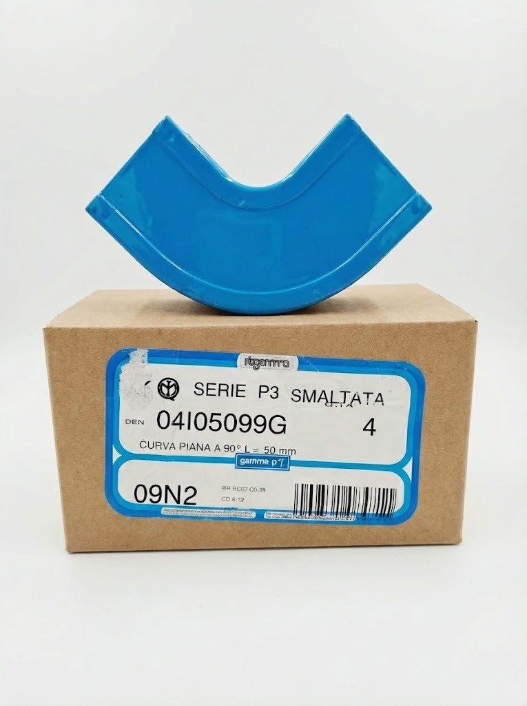 legrandbticino-p31-curva-piana-90°-50x50-smaltata-blu-gamma-p-con-coperchio-cod-31aib050g-4-pz